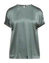 Brunello Cucinelli Blouses In Sage Green