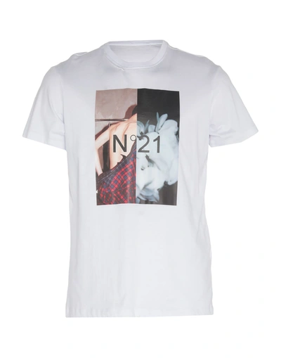 Ndegree21 T-shirts In White