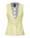 PREMIATA PREMIATA WOMAN TAILORED VEST YELLOW SIZE 8 OVINE LEATHER,49673472GM 4