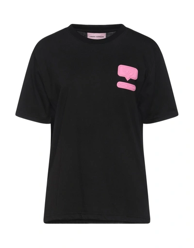 Chiara Ferragni T-shirts In Black