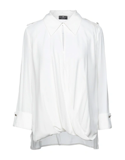 Elisabetta Franchi Blouses In White