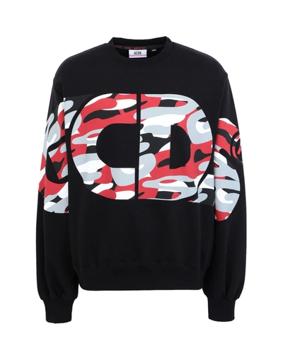 Gcds Sweatshirts In Black