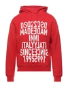 Dsquared2 Sweatshirts In Red