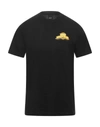 Huf T-shirts In Black