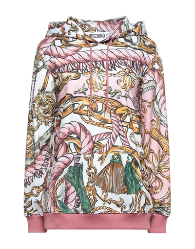 Moschino Sweatshirts In Pink