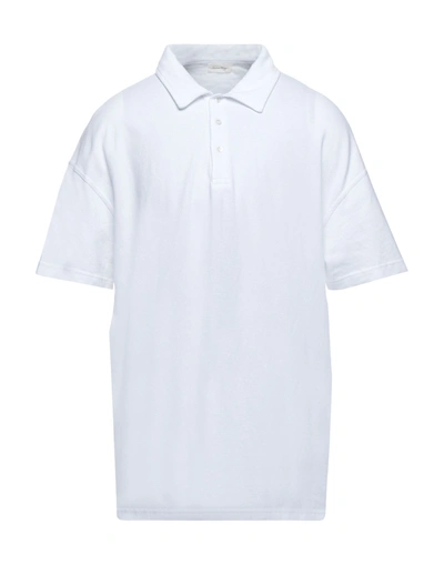 American Vintage Polo Shirts In White