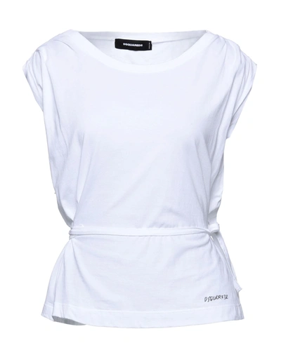 Dsquared2 T-shirts In White