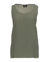 Liu •jo Tops In Military Green
