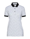 Dolce & Gabbana Polo Shirts In White