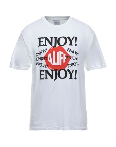 Alife T-shirts In White