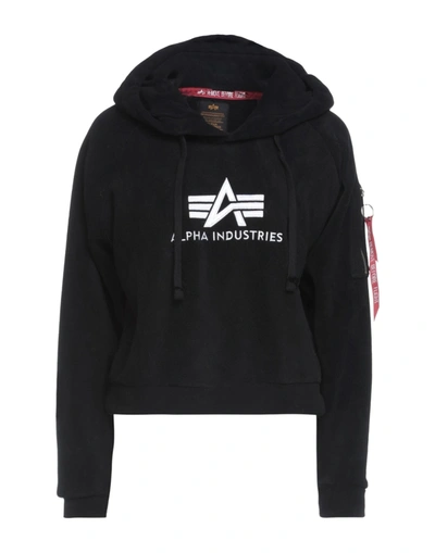 Alpha Industries Sweatshirts In Black