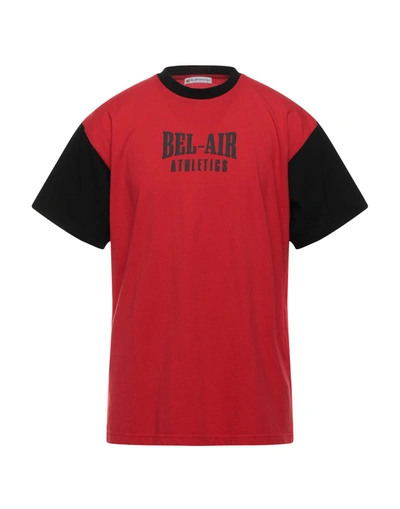 Bel-air Athletics T-shirts In Red