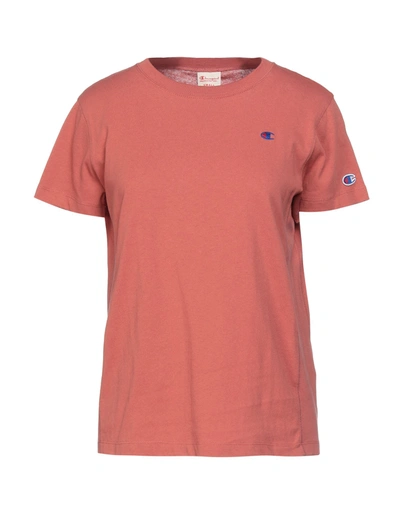 Champion T-shirts In Red