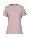 Champion T-shirts In Blush