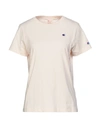 Champion T-shirts In Beige