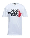 Dsquared2 T-shirts In White