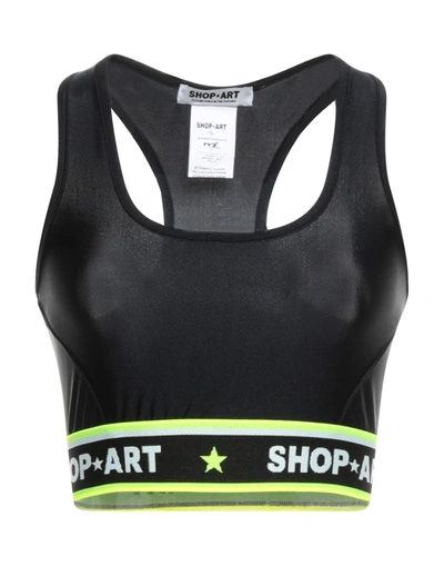 Shop ★ Art Shopart Woman Top Black Size L Polyamide, Elastane