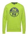 North Sails Sweatshirts In Green
