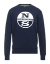 North Sails Sweatshirts In Dark Blue