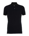 Dunhill Polo Shirts In Black