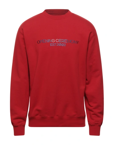 Opening Ceremony Sweatshirts In Red