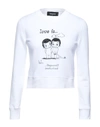 Dsquared2 Sweatshirts In White