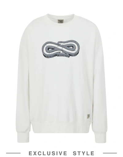 Propaganda X Yoox Sweatshirts In White