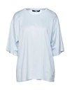 Karl Lagerfeld T-shirts In Sky Blue