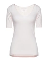 Majestic T-shirts In Light Pink