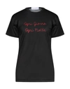 Giada Benincasa T-shirts In Black