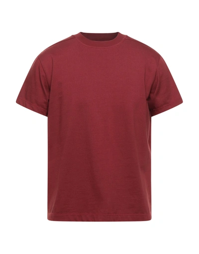 Rick Owens T-shirts In Brick Red