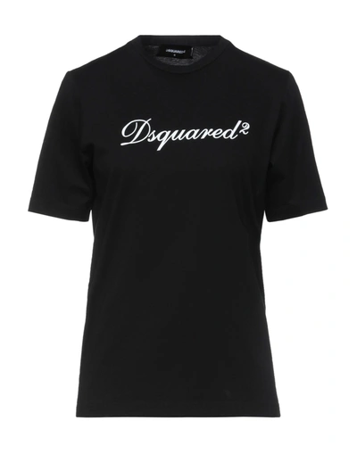 Dsquared2 T-shirts In Black