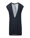 Rick Owens T-shirts In Dark Blue