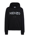 KENZO KENZO LOGO CLASSIC HOODIE MAN SWEATSHIRT BLACK SIZE XL COTTON,12606288CK 7
