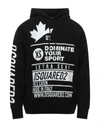 Dsquared2 Sweatshirts In Black