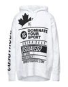 Dsquared2 Sweatshirts In White