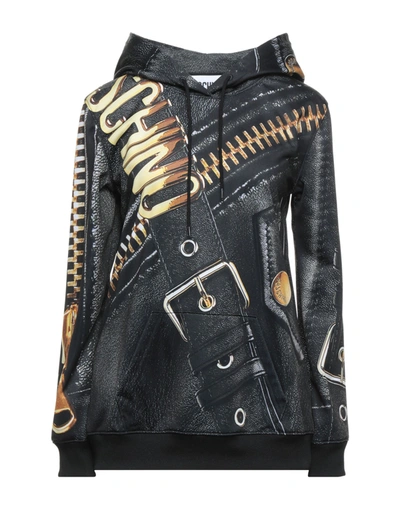 Moschino Sweatshirts In Black