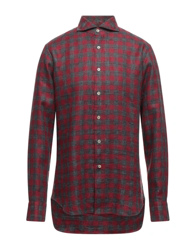 Alessandro Gherardi Shirts In Red