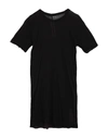 Rick Owens T-shirts In Black