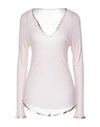 Zadig & Voltaire T-shirts In Light Pink