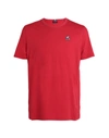 Le Coq Sportif T-shirts In Red