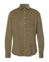 Liberty Rose Shirts In Military Green