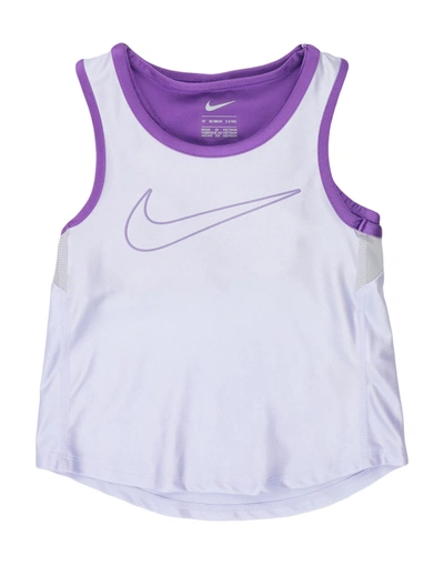Nike Kids' T-shirts In Purple