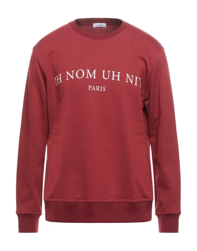 Ih Nom Uh Nit Sweatshirts In Red