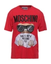 Moschino T-shirts In Red