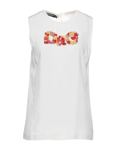 Dolce & Gabbana Tops In Ivory
