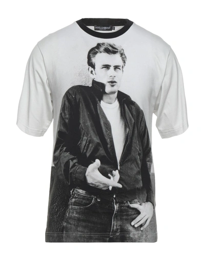 Dolce & Gabbana T-shirts In Grey