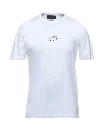 DSQUARED2 DSQUARED2 MAN T-SHIRT WHITE SIZE XS COTTON,12590646PT 7