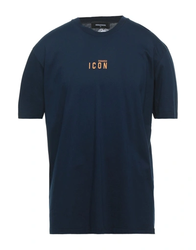 Dsquared2 T-shirts In Blue