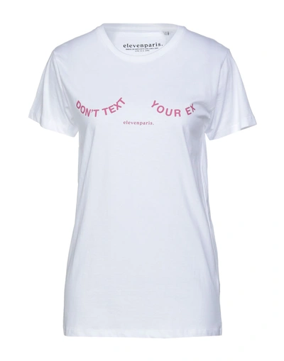 Elevenparis T-shirts In White